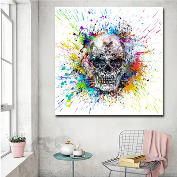 Modern Vintage Poster Abstract Skull Art Canvas Painting Wall Picture Print Cheap Dropshipping Home Room Decoration Pictures
Modern Vintage Poster Abstract Skull Art Canvas Painting Wall Picture Print Cheap Dropshipping Home Room Decoration Pictures