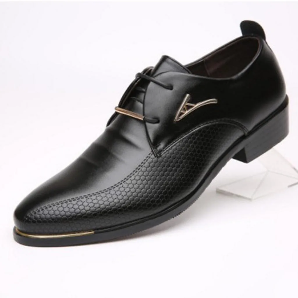 Plus Size Man Shoes 2019 Fashion Men Business Leather Shoes Casual Pointed Toe Lace Shoe Male Suit Shoes zapatos de hombre
Plus Size Man Shoes 2019 Fashion Men Business Leather Shoes Casual Pointed Toe Lace Shoe Male Suit Shoes zapatos de hombre