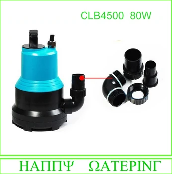80W Multifunctional Submersible Pump 4500L/H Max Aquarium Pond Water Pump 220V/50HZ
80W Multifunctional Submersible Pump 4500L/H Max Aquarium Pond Water Pump 220V/50HZ