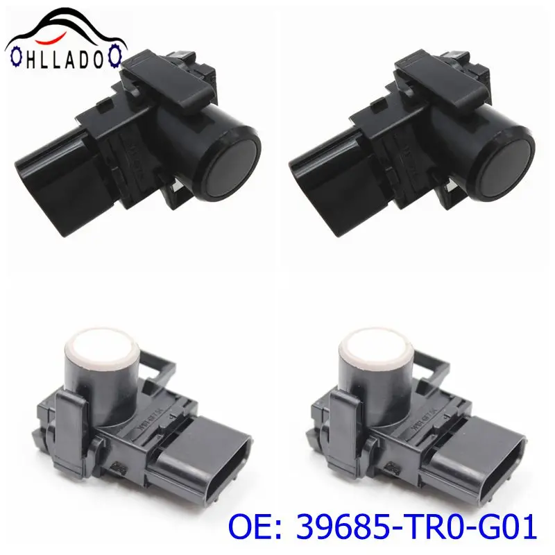 

4PCS HLLADO PDC Parking Sensor 39685-TR0-G01 188400-4210 Bumper Reverse Assist Radar 39685TROG01 For H onda High Quality