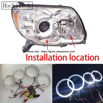 HochiTech Cree LED Chip Light Guide Angel Eyes Kit White Halo Ring daytime light with Dimmer Fuction for Toyota 4Runner 2006-09
HochiTech Cree LED Chip Light Guide Angel Eyes Kit White Halo Ring daytime light with Dimmer Fuction for Toyota 4Runner 2006-09