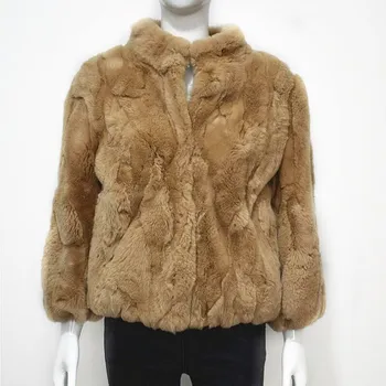 2018Women's Fur Jacket Natural Rex Rabbit Fur Jacket Real Rabbit Fur Jacket Winter Warm Fashion Casual Offer Low Price Fur Coat
2018Women's Fur Jacket Natural Rex Rabbit Fur Jacket Real Rabbit Fur Jacket Winter Warm Fashion Casual Offer Low Price Fur Coat