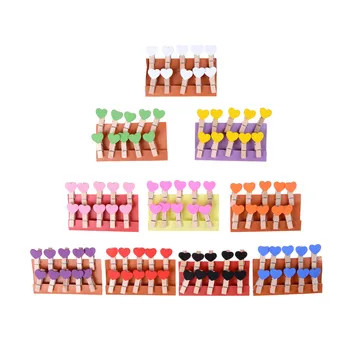 10pcs/lot Postcard Clips Mini Red Heart Love Wooden Clothes Photo Paper Peg Pin Clothespin Crafts Stationery Party Decor
10pcs/lot Postcard Clips Mini Red Heart Love Wooden Clothes Photo Paper Peg Pin Clothespin Crafts Stationery Party Decor