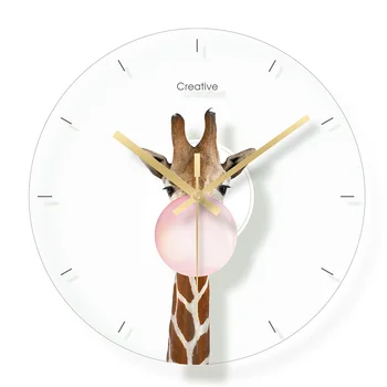 Zebra Animal Printed Clocks 3D Wall Clock Giraffe Minimalist Home Nordic Art Wall Clock Mute Quartz Movement Clock Modern Design
Zebra Animal Printed Clocks 3D Wall Clock Giraffe Minimalist Home Nordic Art Wall Clock Mute Quartz Movement Clock Modern Design