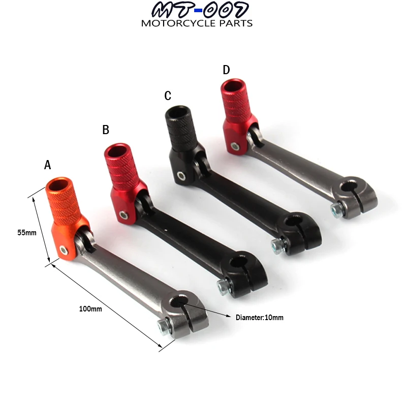 Shift Lever Aluminum Folding Gear Shift shifter Lever For Kayo T2 T4 T6 BSE 189 J1 J2 250cc Dirt Bike Motocross Free shipping
Shift Lever Aluminum Folding Gear Shift shifter Lever For Kayo T2 T4 T6 BSE 189 J1 J2 250cc Dirt Bike Motocross Free shipping