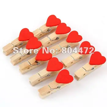 100 pcs Clamp Clip Wood-made Cartoon Red Heart Lovely Stationery Wood Crafts For Wedding Party Supplies Photo Wall Clothespins
100 pcs Clamp Clip Wood-made Cartoon Red Heart Lovely Stationery Wood Crafts For Wedding Party Supplies Photo Wall Clothespins