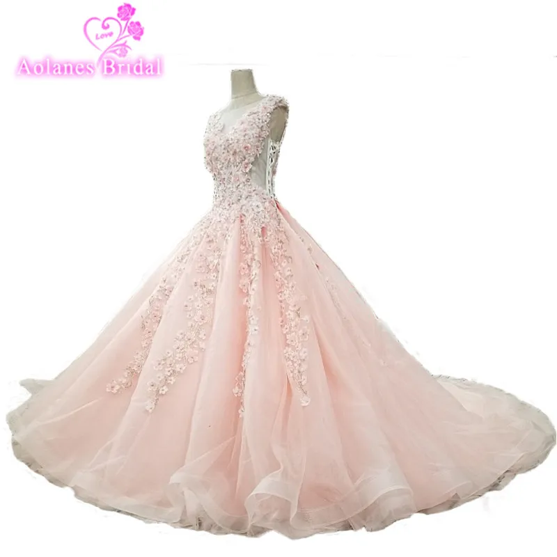 2018 Long Pink Prom Dresses Sleeveless Floor-length Court Train Ball Gown Tulle Illusion Evening Party Dresses For Graduation
2018 Long Pink Prom Dresses Sleeveless Floor-length Court Train Ball Gown Tulle Illusion Evening Party Dresses For Graduation