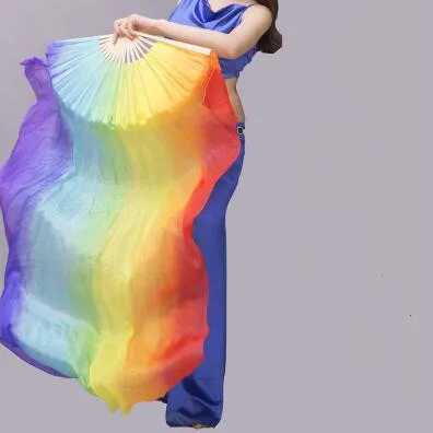 150cm Cheap Imitation Silk( Polyester) Fan Veil Pairs 1R+1L Rainbow Vertical Color On Sale
150cm Cheap Imitation Silk( Polyester) Fan Veil Pairs 1R+1L Rainbow Vertical Color On Sale