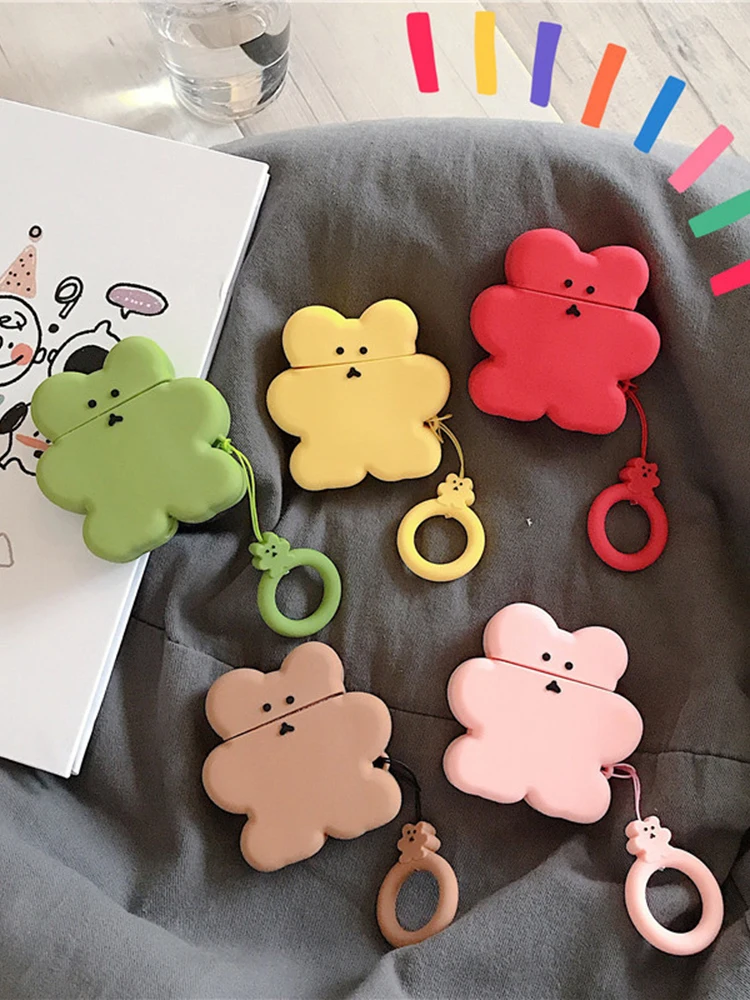 for Airpods Bluetooth Headset Silicone Set Bear Pillow Yellow Hanging Ring For Airpods1 / 2 Generation Universal
for Airpods Bluetooth Headset Silicone Set Bear Pillow Yellow Hanging Ring For Airpods1 / 2 Generation Universal