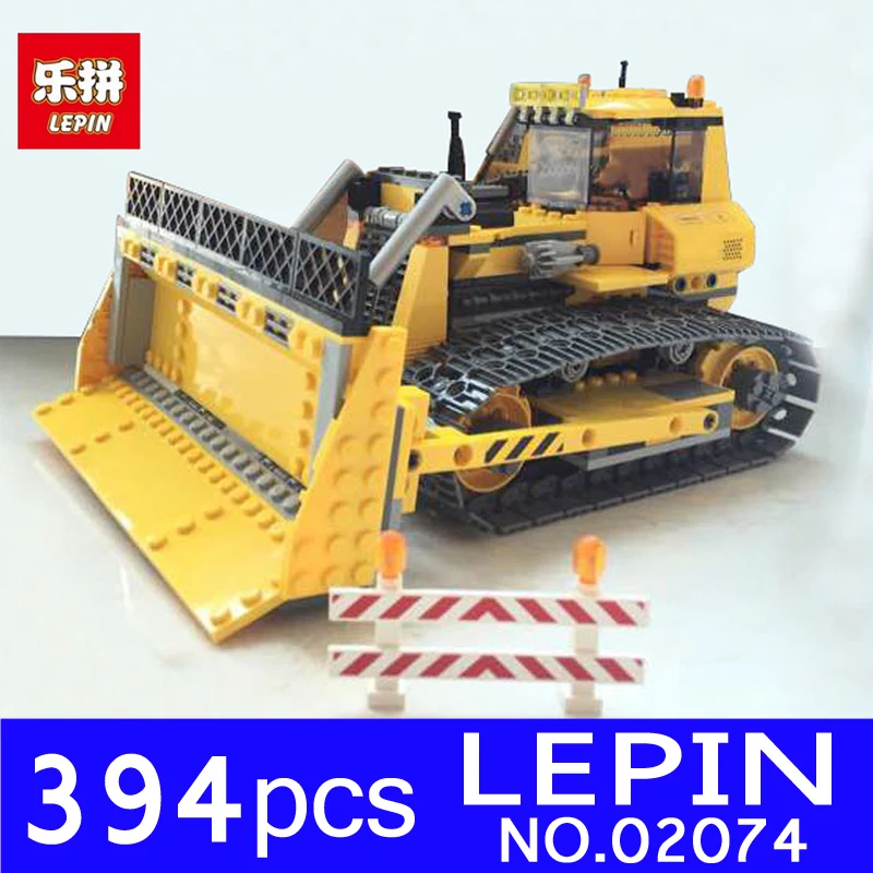Lepin 02074 The Small Dozer Set 394Pcs DIY Technic Series 7685 Sets Building Blocks Bricks Educational Funny Toys Children Gifts
Lepin 02074 The Small Dozer Set 394Pcs DIY Technic Series 7685 Sets Building Blocks Bricks Educational Funny Toys Children Gifts