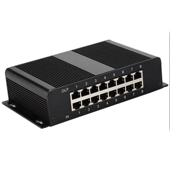 8CH IP Camera Network RJ45 Surge Protector Protection Device Lightning Arrester for 100M LAN Ethernet Network Surge Protector
8CH IP Camera Network RJ45 Surge Protector Protection Device Lightning Arrester for 100M LAN Ethernet Network Surge Protector