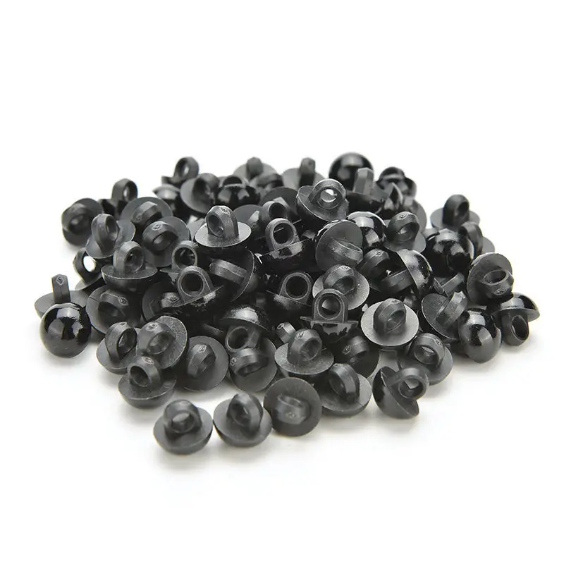 100pcs 9-11mm Black Resin Crafts Safety Eyes For Bear Soft Toy Animal Doll Amigurumi DIY Accessories
100pcs 9-11mm Black Resin Crafts Safety Eyes For Bear Soft Toy Animal Doll Amigurumi DIY Accessories