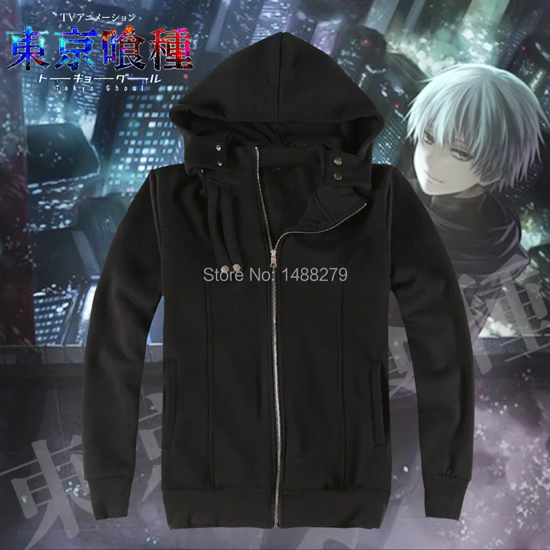 Anime Tokyo Ghouls Ken Kaneki Unisex Cotton Fleece Black Hoodie Hooded Sweater Zipper Coat Autumn Wintter Warm Casual Clothes
Anime Tokyo Ghouls Ken Kaneki Unisex Cotton Fleece Black Hoodie Hooded Sweater Zipper Coat Autumn Wintter Warm Casual Clothes