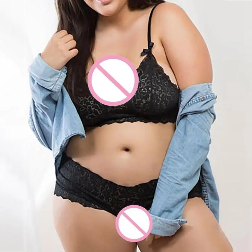 Women Intimates 3Color Plus Size Sexy Lace Floral Bow Bar Casual Lingerie Wire Free Underwear Ladies Clothes for Party 18May7
Women Intimates 3Color Plus Size Sexy Lace Floral Bow Bar Casual Lingerie Wire Free Underwear Ladies Clothes for Party 18May7