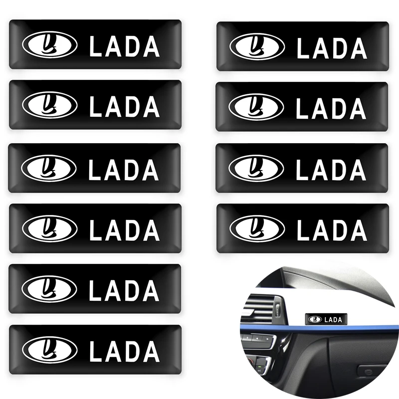 10PCS 3D Auto Car Sticker Decoration Decal Emblem for lada niva kalina priora granta largus vaz samara 2110 2110 car styling
10PCS 3D Auto Car Sticker Decoration Decal Emblem for lada niva kalina priora granta largus vaz samara 2110 2110 car styling