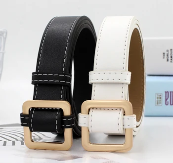 Hot Sales Women PU Waist Belt Metal Square Pin Buckle Candy Color Classic Simple for Female Dress
Hot Sales Women PU Waist Belt Metal Square Pin Buckle Candy Color Classic Simple for Female Dress