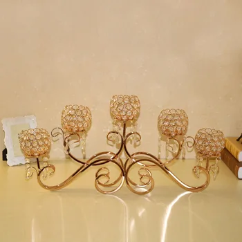Creative European candlestick gold wrought iron candle holder candlelight dinner western restaurant wedding props 10pcs
Creative European candlestick gold wrought iron candle holder candlelight dinner western restaurant wedding props 10pcs