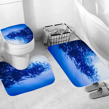 3Pcs/Set Bathroom Mat Set Embossing Flannel Floor Rugs Cushion Toilet Seat Cover Bath Mat for Home Decoration
3Pcs/Set Bathroom Mat Set Embossing Flannel Floor Rugs Cushion Toilet Seat Cover Bath Mat for Home Decoration