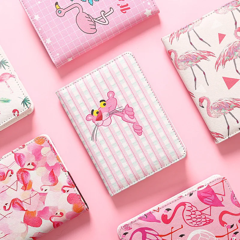 4 pcs/lot Flamingo Pink Panther PU Notebook Diary Book Exercise Bullet Journal Notepad Gift Stationery
4 pcs/lot Flamingo Pink Panther PU Notebook Diary Book Exercise Bullet Journal Notepad Gift Stationery