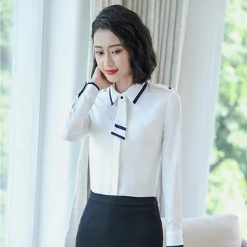 Fashion Styles Elegant White Women Blouses and Shirts Office Work Wear Long Sleeve Casual Blouse Tops Female Clothes
Fashion Styles Elegant White Women Blouses and Shirts Office Work Wear Long Sleeve Casual Blouse Tops Female Clothes