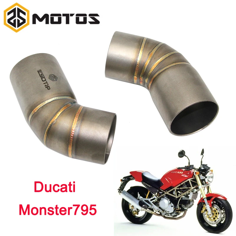 ZS MOTOS 2pcs High Quality Motorcycle accessories exhaust mid pipe motor middle of the exhaust pipe For ducati monster795 796
ZS MOTOS 2pcs High Quality Motorcycle accessories exhaust mid pipe motor middle of the exhaust pipe For ducati monster795 796