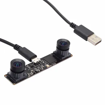 OV9750 Sensor 960P Synchronous Dual Lens USB Camera MJPEG 60fps Stereo Mini Board Camera Module Free Driver with M12 lens
OV9750 Sensor 960P Synchronous Dual Lens USB Camera MJPEG 60fps Stereo Mini Board Camera Module Free Driver with M12 lens