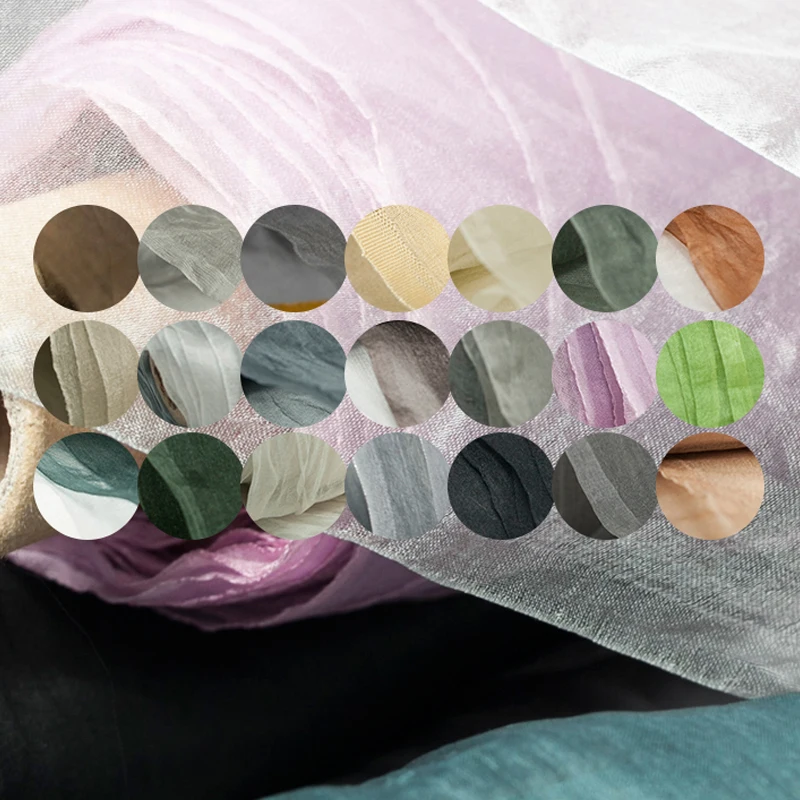 Solid color transparent pure silk organza fabric, good luster, sewing for dress, skirt, wedding, home, DIY, craft by the yard
Solid color transparent pure silk organza fabric, good luster, sewing for dress, skirt, wedding, home, DIY, craft by the yard