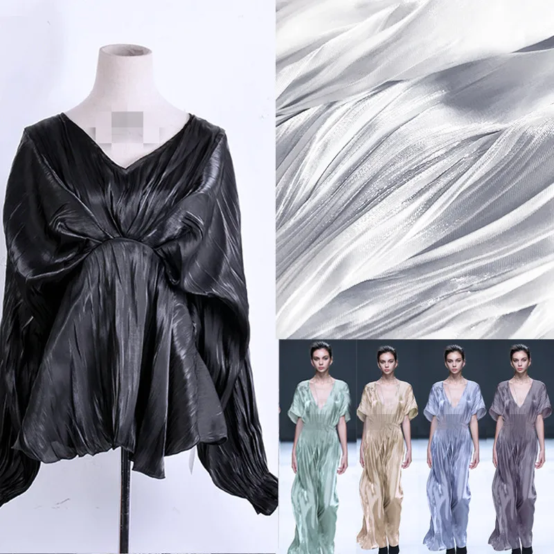 50cm*150cm/piece 9 color imitation silk satin anti - shimmer silk slide pleating dress designer fabrics
50cm*150cm/piece 9 color imitation silk satin anti - shimmer silk slide pleating dress designer fabrics