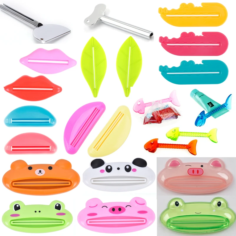 Multifunction Squeezer Shape Fishbone Cute Animal Fishbone Lip / Toothpaste Squeezer Home Bathroom Tube Cartoon Dispenser
Multifunction Squeezer Shape Fishbone Cute Animal Fishbone Lip / Toothpaste Squeezer Home Bathroom Tube Cartoon Dispenser