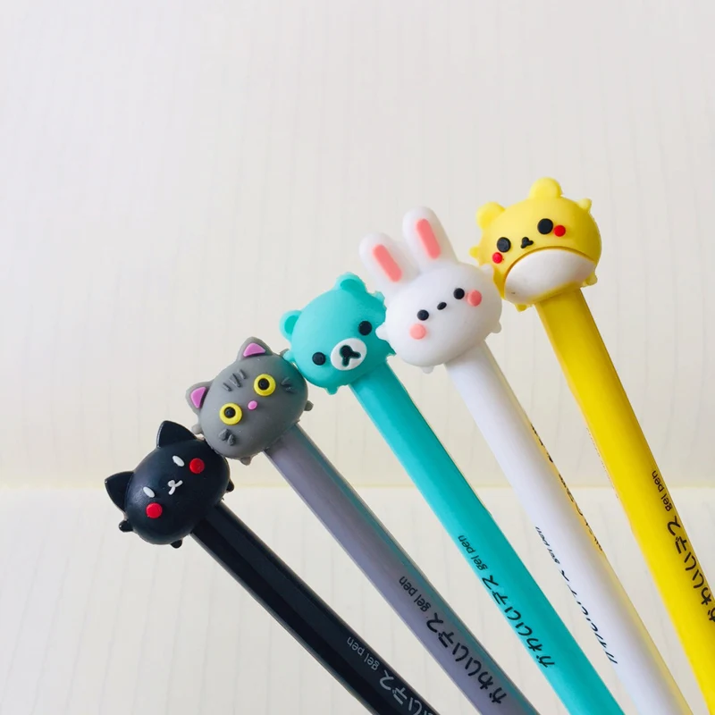 2X Kawaii Cute Rabbit Cat Rilakkuma Bear Press Gel Pen Rollerball Pen School Office Supply Stationery 0.5mm Black Ink
2X Kawaii Cute Rabbit Cat Rilakkuma Bear Press Gel Pen Rollerball Pen School Office Supply Stationery 0.5mm Black Ink