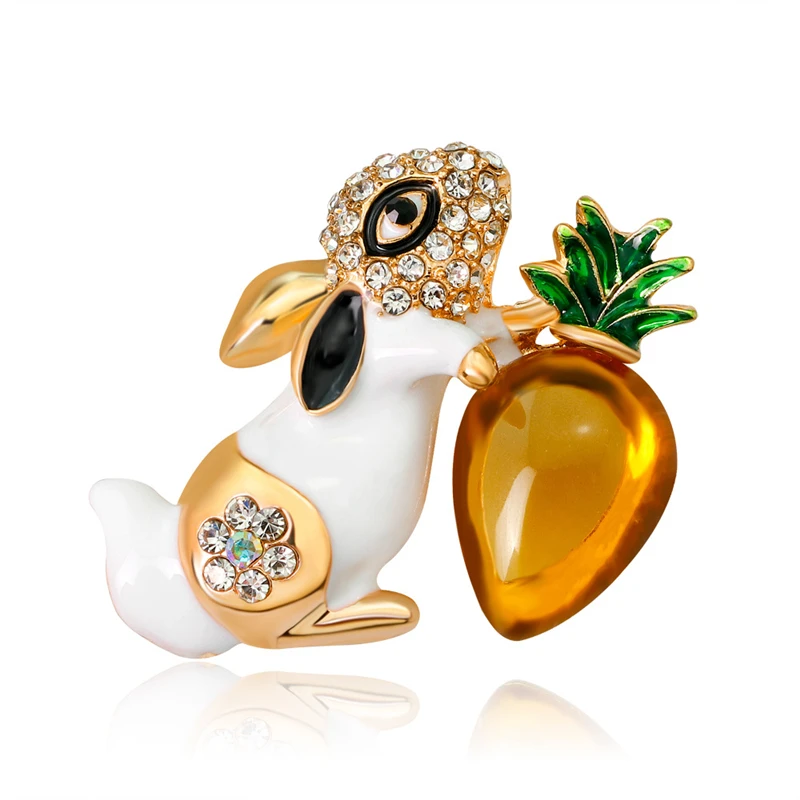 Brooches Cute Cartoon Rabbit Animal Corsage Metal Pins Kids Girls Shirt Coat Clips Brooches Clothes Sweater Accessories Jewelry
Brooches Cute Cartoon Rabbit Animal Corsage Metal Pins Kids Girls Shirt Coat Clips Brooches Clothes Sweater Accessories Jewelry