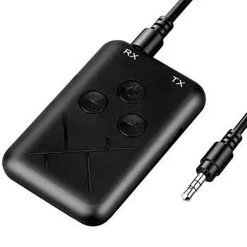 2 in 1 Wireless Bluetooth 4.2 Transmitter Receiver 3.5mm Audio Adapter Stereo Audio for TV Car Speaker Music High Quality
2 in 1 Wireless Bluetooth 4.2 Transmitter Receiver 3.5mm Audio Adapter Stereo Audio for TV Car Speaker Music High Quality