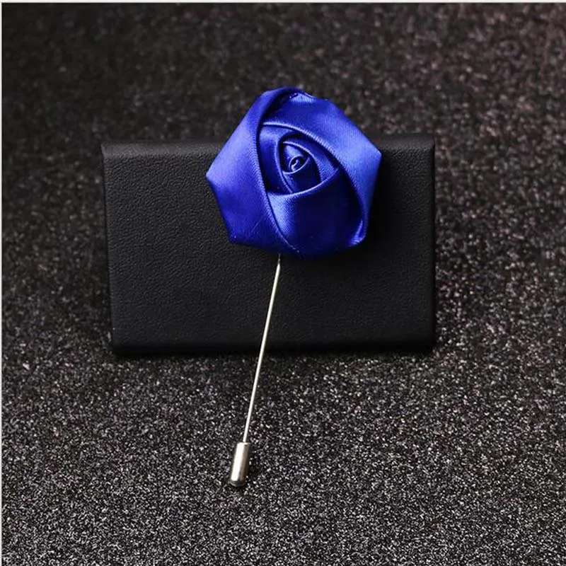 10Pcs Best Man Groom Boutonniere Royal Blue Silk Satin Rose Flower buttonhole Wedding Party Prom Man Suit Corsage Pin Brooch
10Pcs Best Man Groom Boutonniere Royal Blue Silk Satin Rose Flower buttonhole Wedding Party Prom Man Suit Corsage Pin Brooch