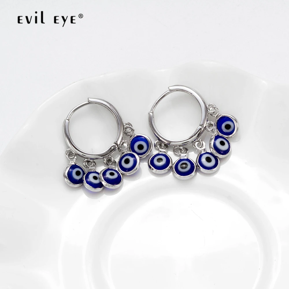 Evil Eye Tassle Blue Bead Earrings Copper Earrings For Women Girl Jewelry Gift Turkey Style Female Earring EY5354
Evil Eye Tassle Blue Bead Earrings Copper Earrings For Women Girl Jewelry Gift Turkey Style Female Earring EY5354