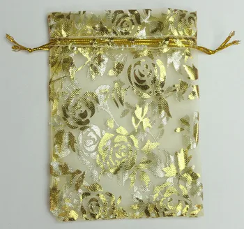 Wholesale 100pcs/lot 7x9cm Rose Gold Bronzing Organza Bags Gold Jewelry Bags And Packaging Small Drawstring Pouches Candy Bag
Wholesale 100pcs/lot 7x9cm Rose Gold Bronzing Organza Bags Gold Jewelry Bags And Packaging Small Drawstring Pouches Candy Bag