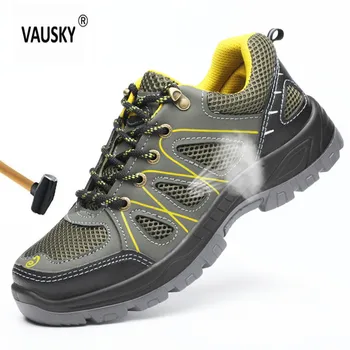 2019 new Spring and summer Shoes men boots mesh breathable indestructible shoes steel toe shoes work shoes with steel toe
2019 new Spring and summer Shoes men boots mesh breathable indestructible shoes steel toe shoes work shoes with steel toe