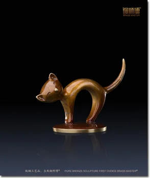 Antique bronze Pure Copper Silly Mini Cat Figurine Home Decoration Brass Copper Cat Craft Furnishing Articles Christmas Gift
Antique bronze Pure Copper Silly Mini Cat Figurine Home Decoration Brass Copper Cat Craft Furnishing Articles Christmas Gift