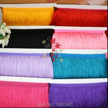 10 yards 30 cm long polyester filament to be tassel decoration Diy Latin dance clothing clothing curtains
10 yards 30 cm long polyester filament to be tassel decoration Diy Latin dance clothing clothing curtains
