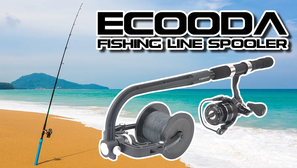 Ecooda Fishing Line Spooler Portable Reel Spool Spooling Station