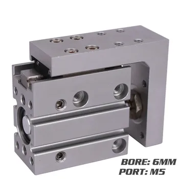Type Compact Slide Series MXH6-20 MXH6-25 MXH6-30 pneumatic slider (linear guide) Air cylinder Bore 6mm Stroke 20 25 30mm
Type Compact Slide Series MXH6-20 MXH6-25 MXH6-30 pneumatic slider (linear guide) Air cylinder Bore 6mm Stroke 20 25 30mm