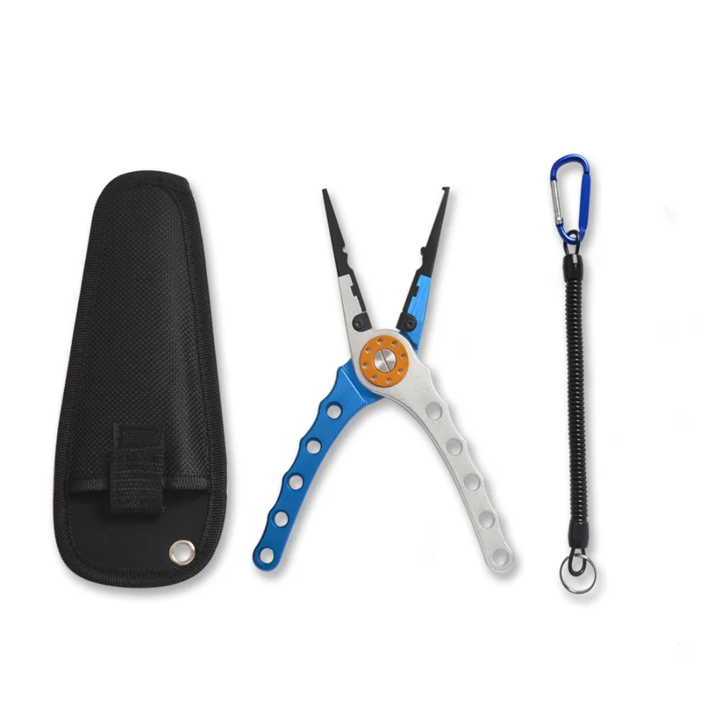 New design durable aluminium fishing pliers fishing cutting pliers with oxford bag and fishing rope for sale
New design durable aluminium fishing pliers fishing cutting pliers with oxford bag and fishing rope for sale