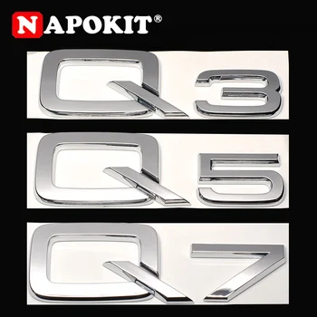 TOP ABS Plastic Chrome 3D Sticker for Audi Q3 Q5 Q7 A3 A4 A5 A6 A7 A8 Logo Car Styling Car Rear Decoration Emblem Badge Decal
TOP ABS Plastic Chrome 3D Sticker for Audi Q3 Q5 Q7 A3 A4 A5 A6 A7 A8 Logo Car Styling Car Rear Decoration Emblem Badge Decal