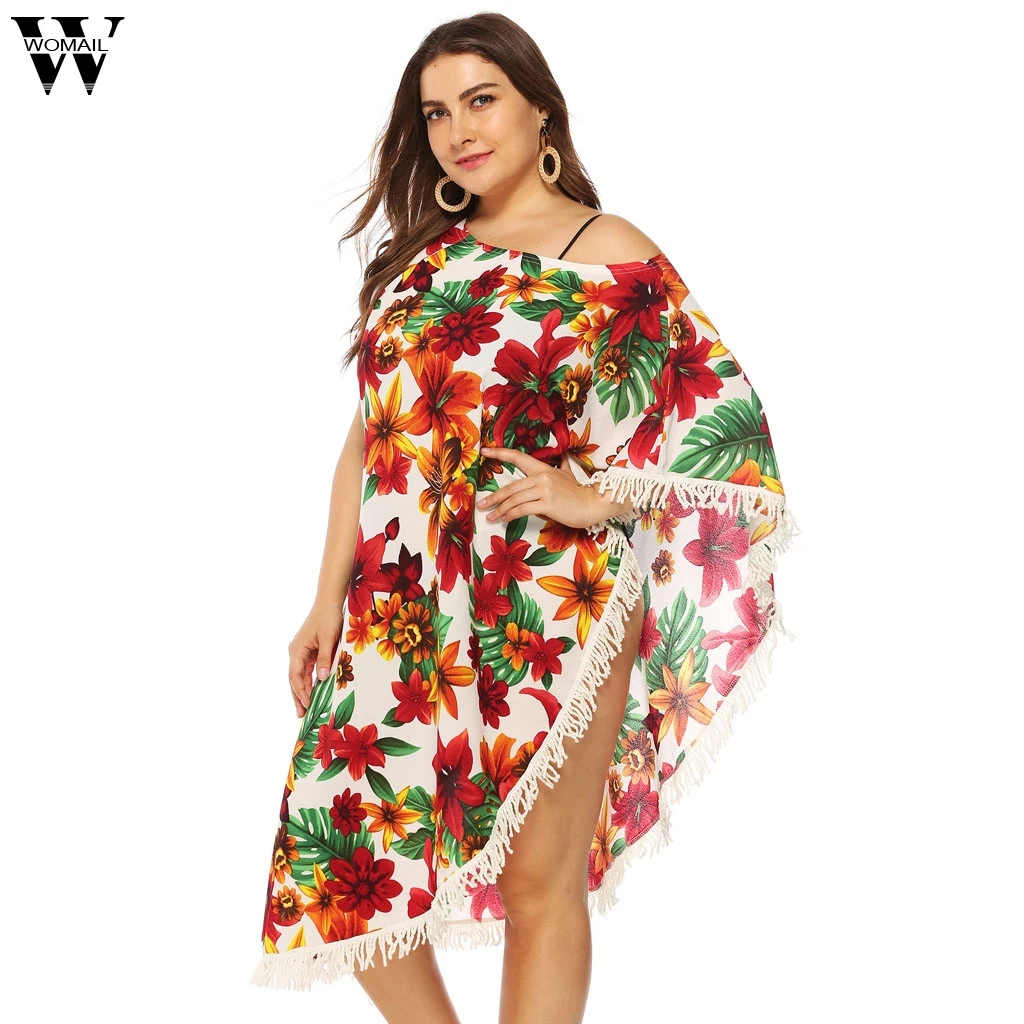 Womail Dress Fashion New Womens Plus Size XL-XXXXL Casual O Neck Long Sleeve Knee Length Dress Party Dresses dropship Mar25
Womail Dress Fashion New Womens Plus Size XL-XXXXL Casual O Neck Long Sleeve Knee Length Dress Party Dresses dropship Mar25