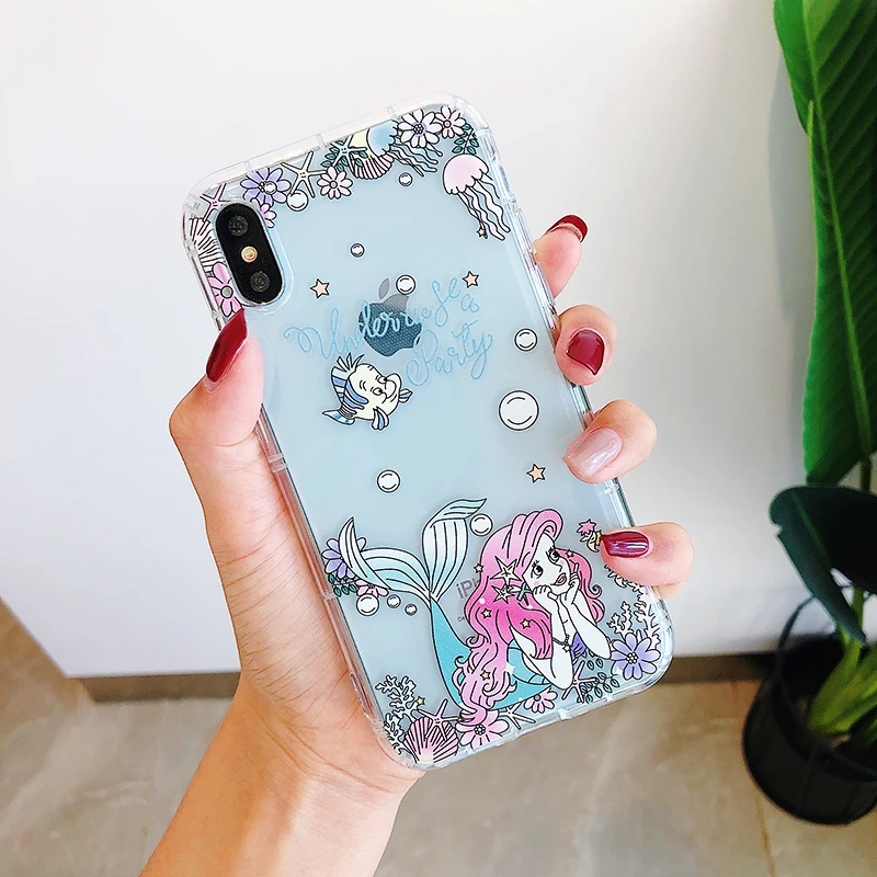 3D Relief Cartoon Tangled Princess Mermaid Transparent TPU Air Cushion phone case for iphone X/XR/XS Max 7 8 6S 6 Plus Cover
3D Relief Cartoon Tangled Princess Mermaid Transparent TPU Air Cushion phone case for iphone X/XR/XS Max 7 8 6S 6 Plus Cover