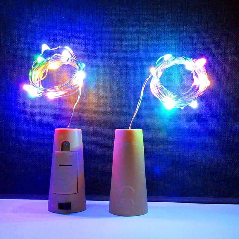 10Pcs/Lot 2M 20LEDs Wine Bottle Light Cork Shape Battery Copper Wire String Lights for Bottle DIY, Christmas, Wedding and Party
10Pcs/Lot 2M 20LEDs Wine Bottle Light Cork Shape Battery Copper Wire String Lights for Bottle DIY, Christmas, Wedding and Party
