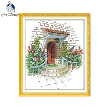 Joy Sunday cross stitch kits sets handmade needlework chinese embroidery Flowers garden patterns Cross-Stitching paintings
Joy Sunday cross stitch kits sets handmade needlework chinese embroidery Flowers garden patterns Cross-Stitching paintings