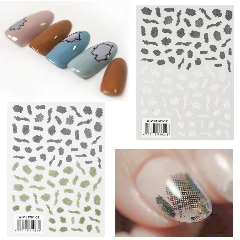 Newest MG181201-09-12 Fine mesh 3d nail art sticker nail decal stamping export japan designs rhinestones decorations
Newest MG181201-09-12 Fine mesh 3d nail art sticker nail decal stamping export japan designs rhinestones decorations