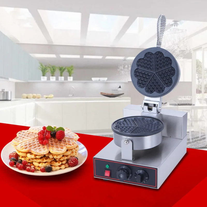 220V/110V High quality commercial Stainless steel electrical waffle maker 1200W Heart shaped egg waffle maker
220V/110V High quality commercial Stainless steel electrical waffle maker 1200W Heart shaped egg waffle maker