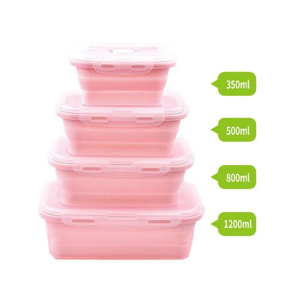 Food garde Silicone Collapsible Lunch Box Food Storage Container Portable Picnic Camping Rectangle Outdoor Box
Food garde Silicone Collapsible Lunch Box Food Storage Container Portable Picnic Camping Rectangle Outdoor Box