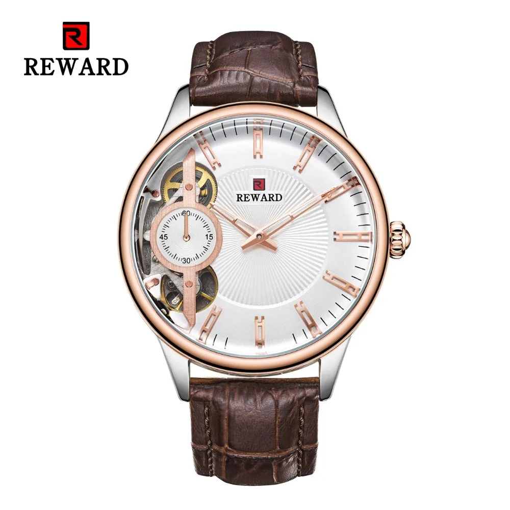 REWARD Military Business Men Watch Top Quality Luxury Automatic Mechanical Watches Genuine Leather Watch JD-RD63091M
REWARD Military Business Men Watch Top Quality Luxury Automatic Mechanical Watches Genuine Leather Watch JD-RD63091M